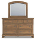 Feddinger Dresser and Mirror