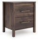 Calverson Two Drawer Night Stand