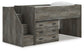 Frandern Twin Loft Bed with Drawer Storage