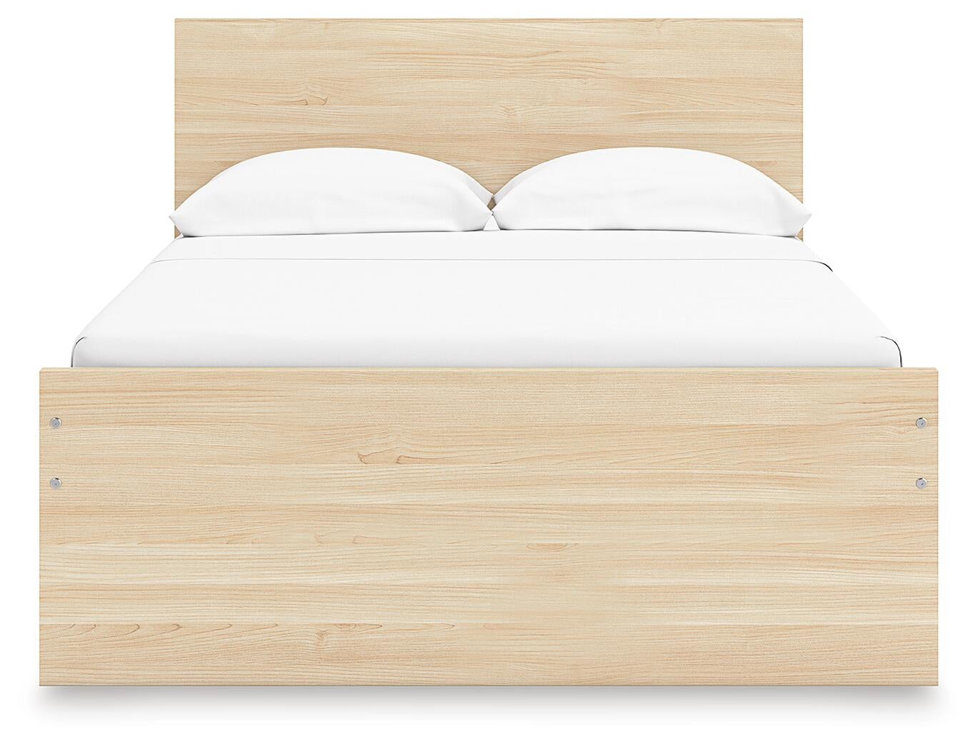 Onita Full Panel Platform Bed with 1 Side Storage