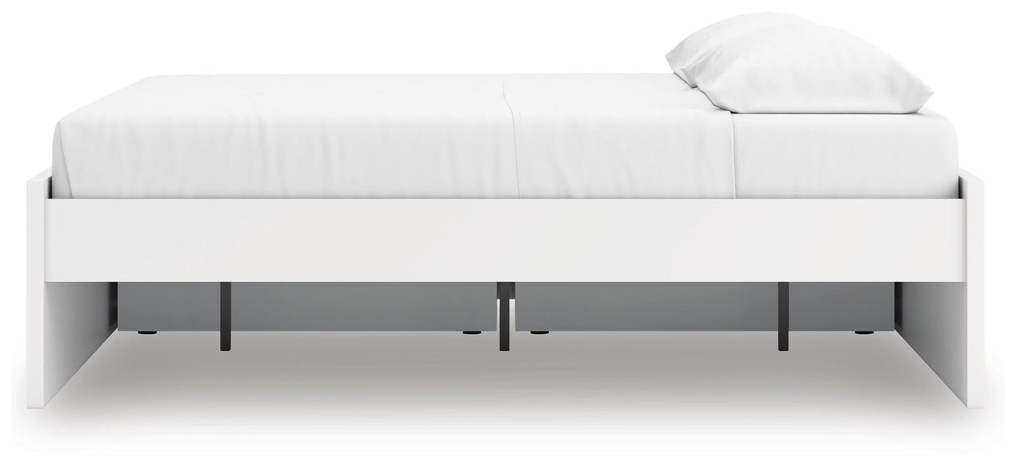 Onita King Platform Bed with 1 Side Storage
