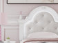 Kozlani Twin Upholstered Panel Bed