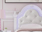 Kozlani Twin Upholstered Panel Bed