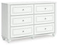 Kozlani Six Drawer Dresser