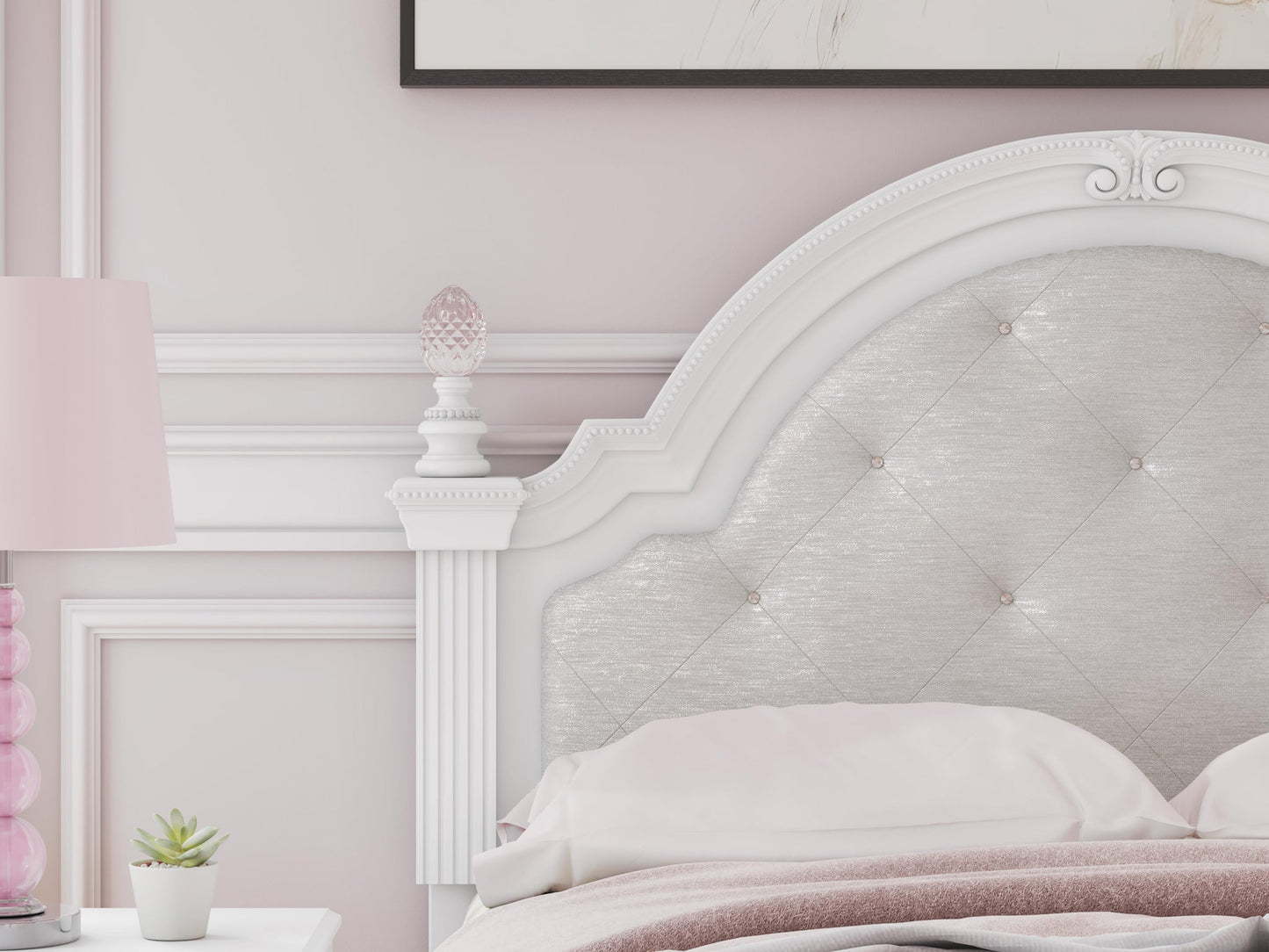 Kozlani Full Upholstered Panel Storage Bed