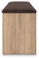 Kinlanni Bedroom UPH Storage Bench