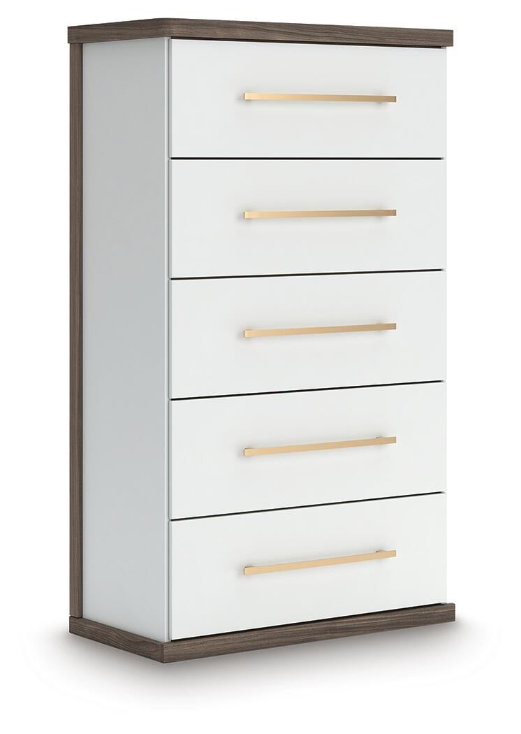 Kendanport Five Drawer Chest