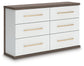 Kendanport Six Drawer Dresser