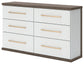 Kendanport Six Drawer Dresser