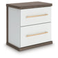 Kendanport Two Drawer Night Stand