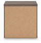 Kendanport Two Drawer Night Stand