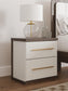 Kendanport Two Drawer Night Stand