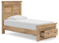 Makidern Twin Panel Storage Bed