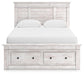 Makidern Queen Panel Storage Bed