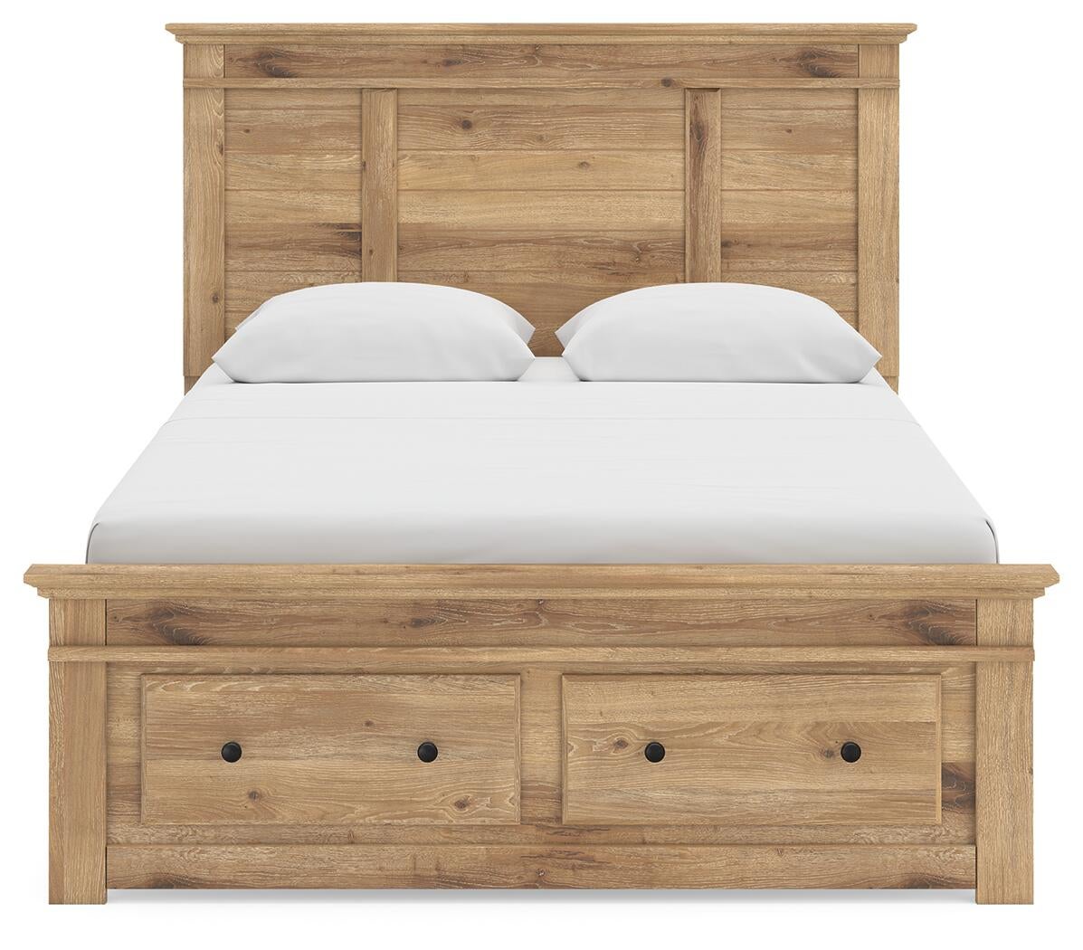 Makidern Queen Panel Storage Bed
