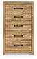 Maystonna Five Drawer Chest