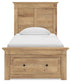 Makidern Twin Panel Storage Bed