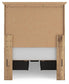 Makidern Twin Panel Storage Bed