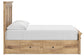 Makidern Full Panel Storage Bed