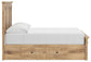 Makidern Full Panel Storage Bed