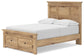 Makidern Full Panel Storage Bed