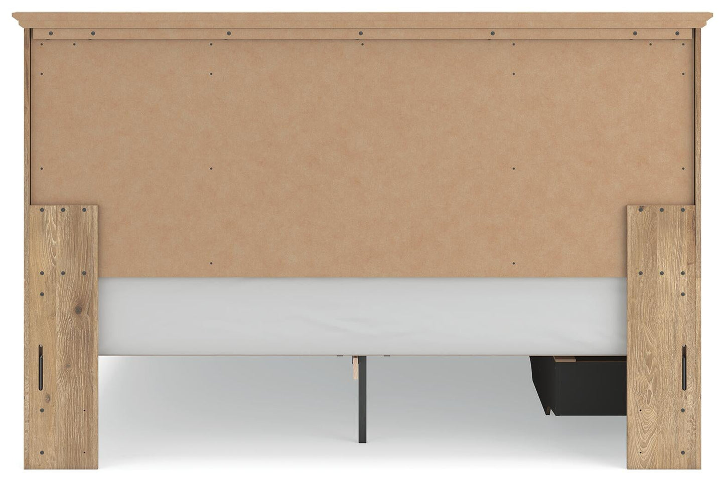 Makidern King Panel Storage Bed