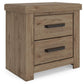 Oliandon Two Drawer Night Stand