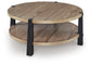 Ridgester Round Cocktail Table