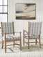 Ridgester Dining UPH Arm Chair (2/CN)