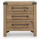 Ridgester Three Drawer Night Stand