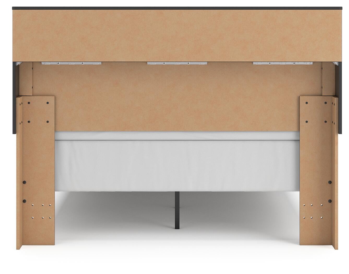 Broachmyn Queen Bookcase Panel Bed