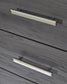 Lodanna Full Panel Bed with 2 Storage Drawers with Mirrored Dresser