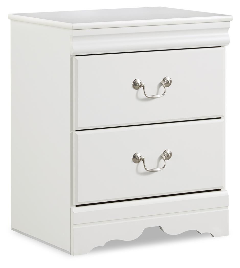 Anarasia Twin Sleigh Headboard, Dresser, Mirror, Chest and Nightstand
