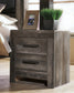 Wynnlow King Panel Bed with Mirrored Dresser, Chest and Nightstand