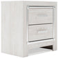 Altyra King Panel Bed with Mirrored Dresser, Chest and Nightstand