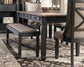 Tyler Creek Dining Table and 4 Chairs