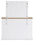 Ashbryn Queen Panel Storage Bed, Dresser, Mirror and Nightstand
