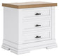 Ashbryn Queen Panel Storage Bed, Dresser, Mirror and Nightstand