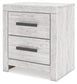 Cayboni Queen Panel Bed with Mirrored Dresser and Nightstand