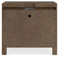 Cabalynn King Upholstered Bed with Mirrored Dresser, Chest and Nightstand