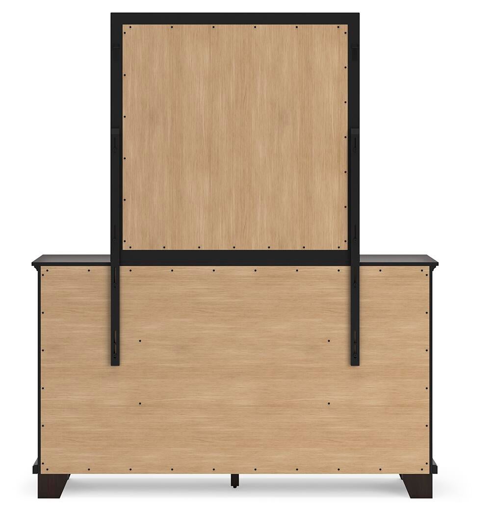 Covetown Twin Panel Bed, Dresser, Mirror, Chest and Nightstand