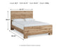Hyanna Queen Panel Bed, Dresser and Mirror