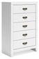 Binterglen Full Panel Bed, Dresser, Mirror, Chest and Nightstand