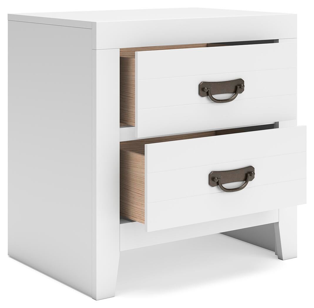 Binterglen Full Panel Bed, Dresser, Mirror, Chest and Nightstand