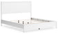 Binterglen California King Panel Bed with Mirrored Dresser