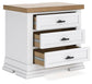 Ashbryn King Panel Storage Bed, Dresser, Mirror and Nightstand