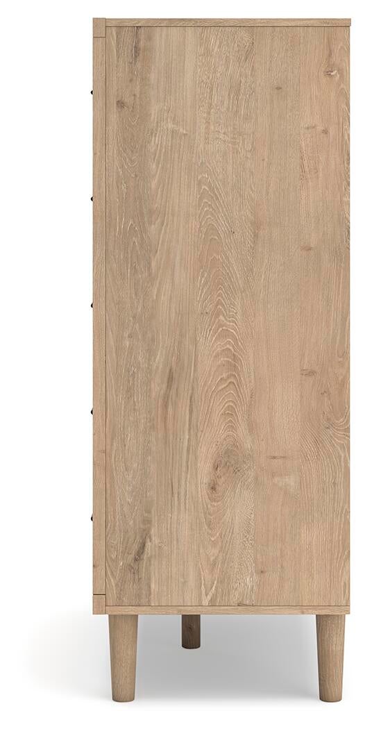 Cielden King Panel Headboard, Dresser, Mirror, Chest and Nightstand