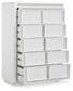 Chalanna Queen Upholstered Storage Bed, Dresser, Mirror, Chest and Nightstand