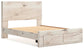 Lawroy Queen Panel Storage Bed, Dresser, Mirror, Chest and Nightstand