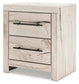 Lawroy Queen Panel Bed with Storage, Dresser, Mirror, Chest and Nightstand